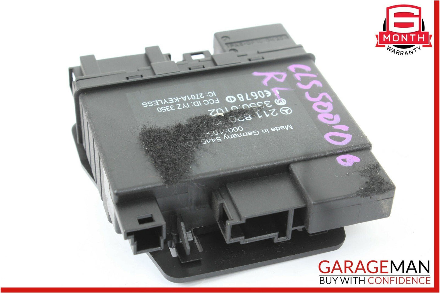 06-11 Mercedes W219 CLS500 E63 AMG Rear Left Door Keyless Go Control Module OEM