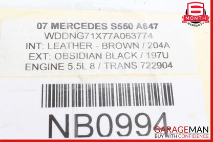 07-09 Mercedes W221 S550 S450 Headunit Head Unit Comand Command CD Navigation