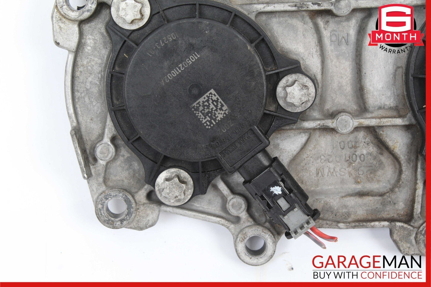 12-18 Mercedes R172 SLK350 Front Left or Right Engine Timing Chain Cover Plate