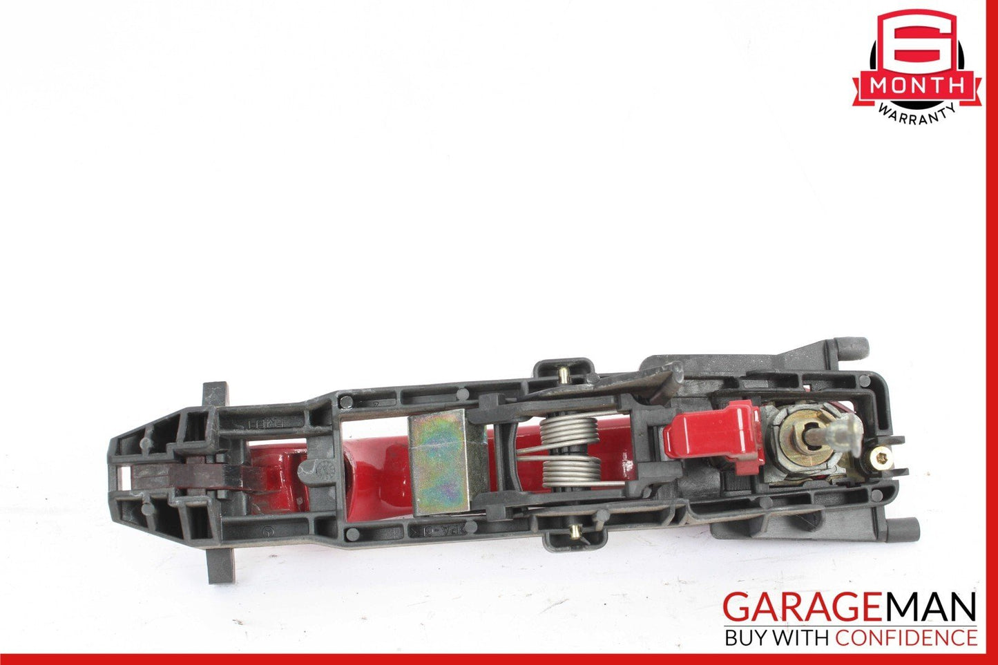 05-11 Mercedes R171 SLK350 Front Left Driver Side Exterior Door Handle Red OEM