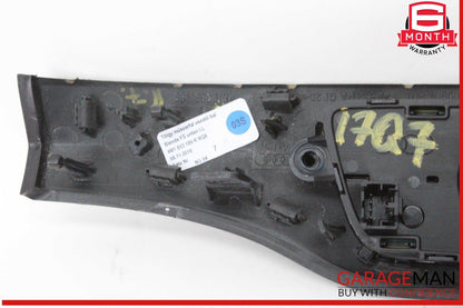 17-19 Audi Q7 Front Dash Trim w/ Head Light Lamp Control Switch 4M1853189R OEM