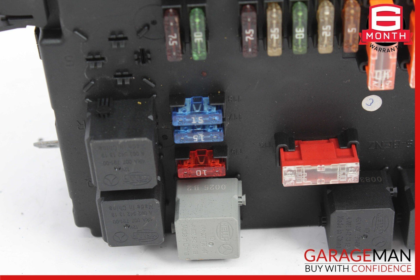 10-14 Mercedes W221 S65 S63 CL63 AMG Rear Sam Fuse Box Relay Module Control OEM