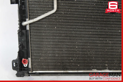 10-13 Mercedes W212 E350 Engine Coolant Radiator A/C Condenser Assy