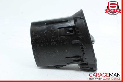 05-11 Mercedes R171 SLK300 Air AC Vent Dash Left or Right Side Black OEM