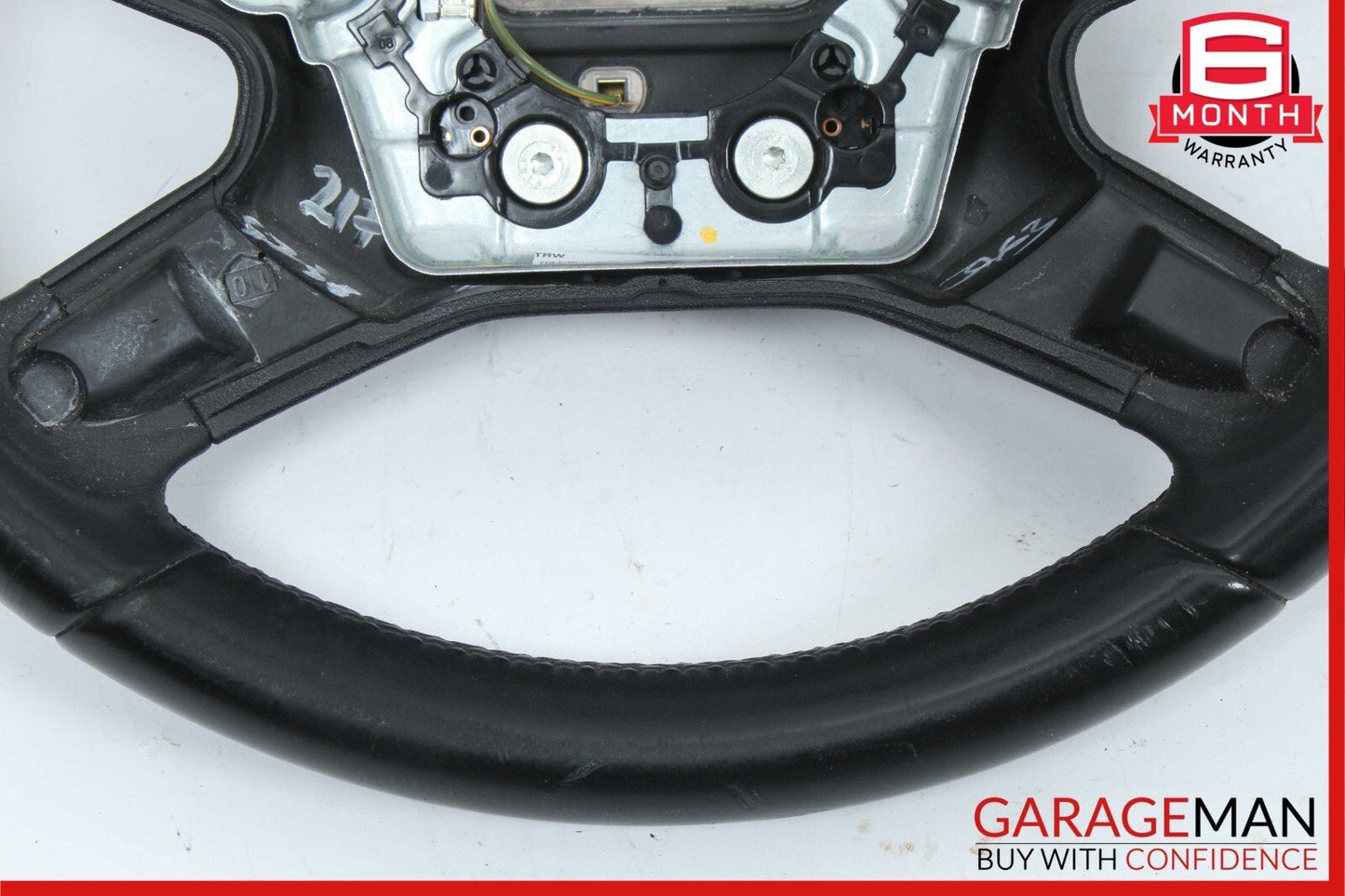 10-13 Mercedes W212 E350 E550 E400 Steering Wheel w/ Paddle Shifters Black OEM