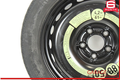 10-17 Mercedes W207 E350 C250 Coupe Donut Spare Tire Wheel Rim 135 80 17" OEM