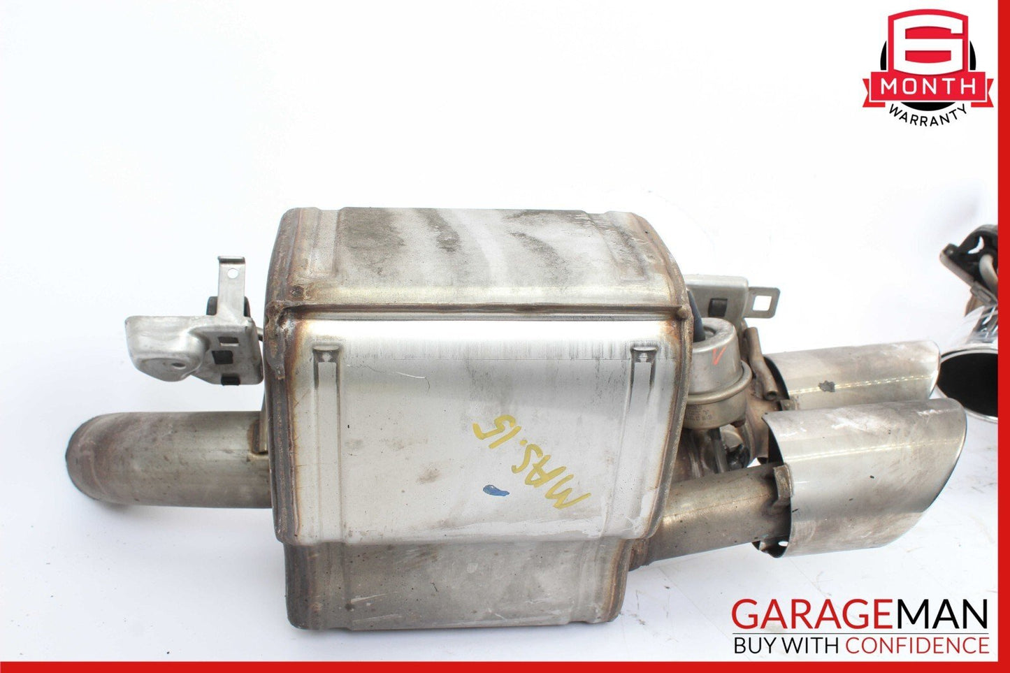 14-17 Maserati Ghibli Rear Right & Left Side Exhaust Muffler Tip OEM