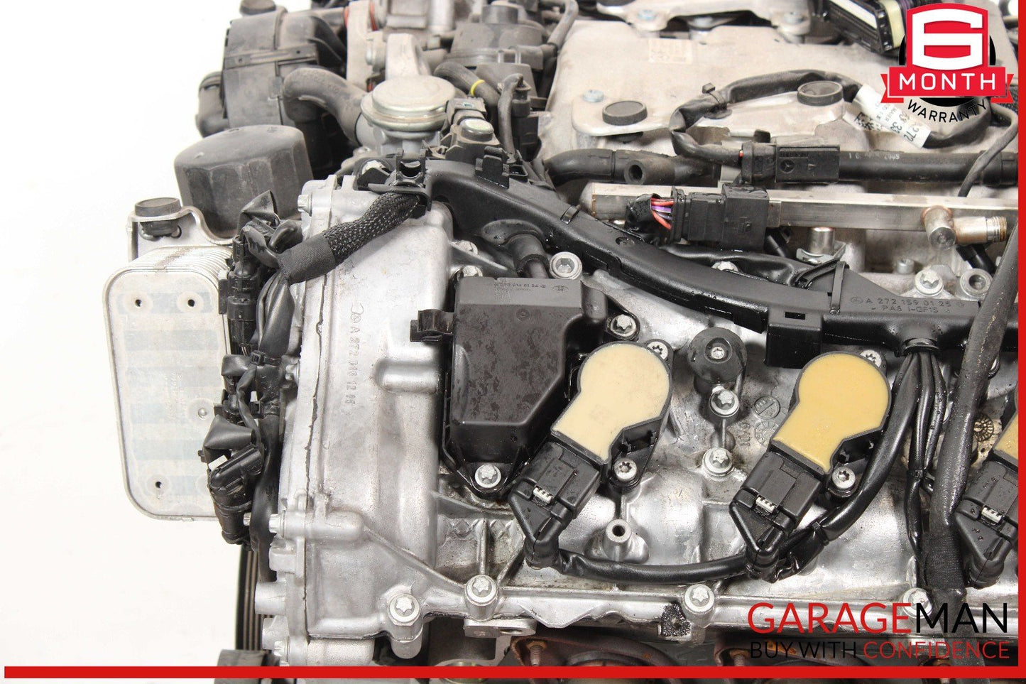 10-12 Mercedes X204 GLK350 3.5L M272 Engine Motor Block Assembly 272.971 OEM