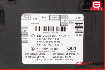 07-13 Mercedes W221 S400 S550 Rear Right or Left Side Door Control Module OEM