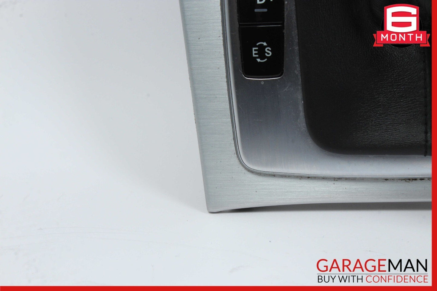 12-14 Mercedes W204 C350 Gear Shift Selector Indicator Knob Boot Assembly OEM
