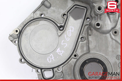 01-14 Mercedes W220 S600 CL600 V12 Engine Timing Chain Case Cover 1370150002 OEM