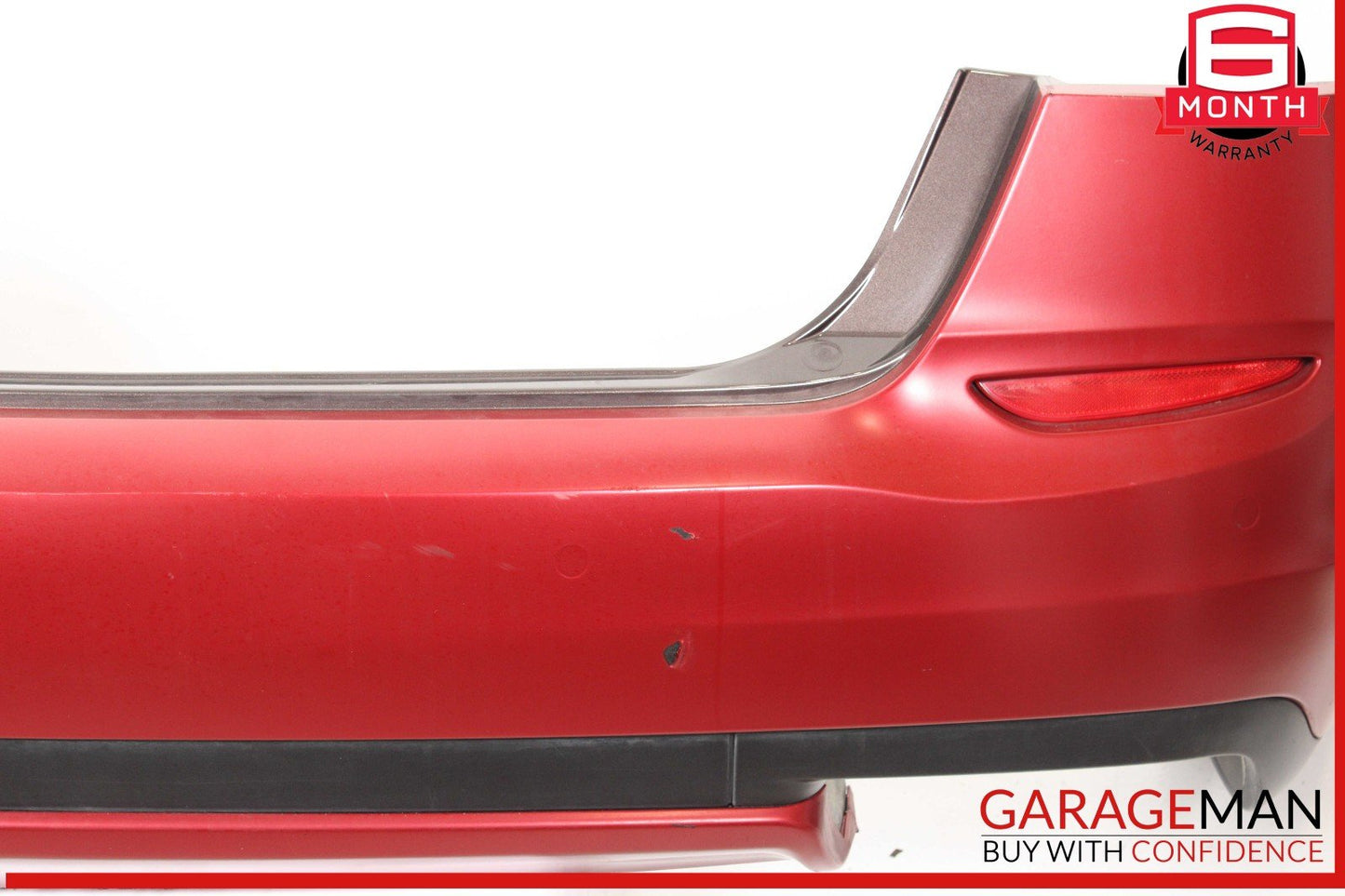 14-17 Maserati Quattroporte M156 Rear Bumper Cover Red OEM