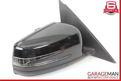 12-14 Mercedes W204 C300 Front Right Side Mirror Door Rear View Glass Black OEM