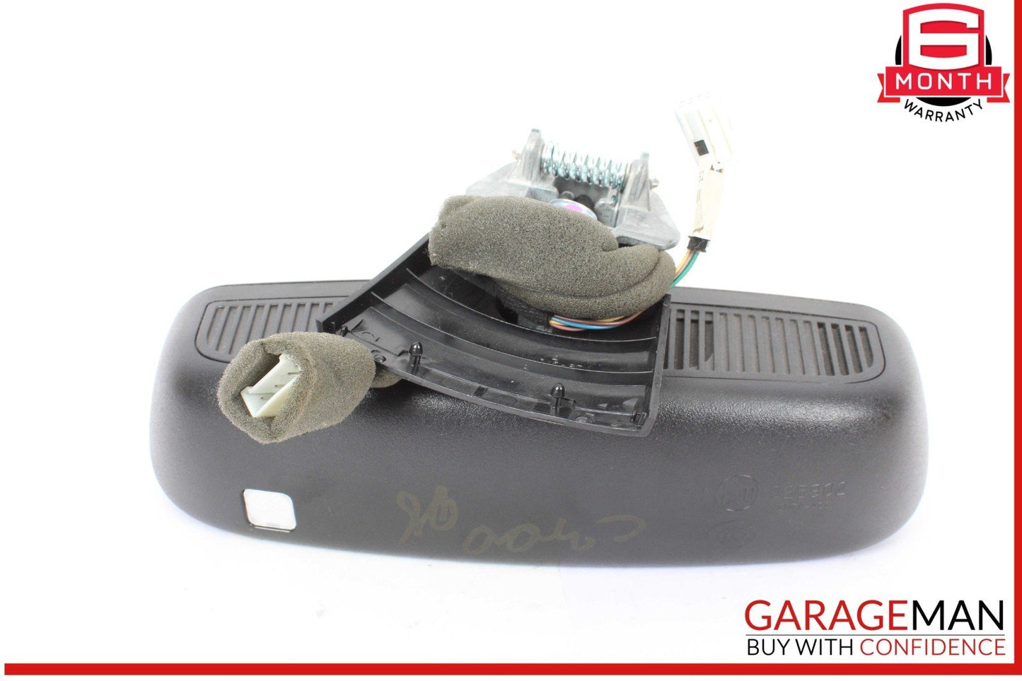 08-11 Mercedes W204 C300 C250 C350 Interior Top Upper Rear View Mirror Black OEM