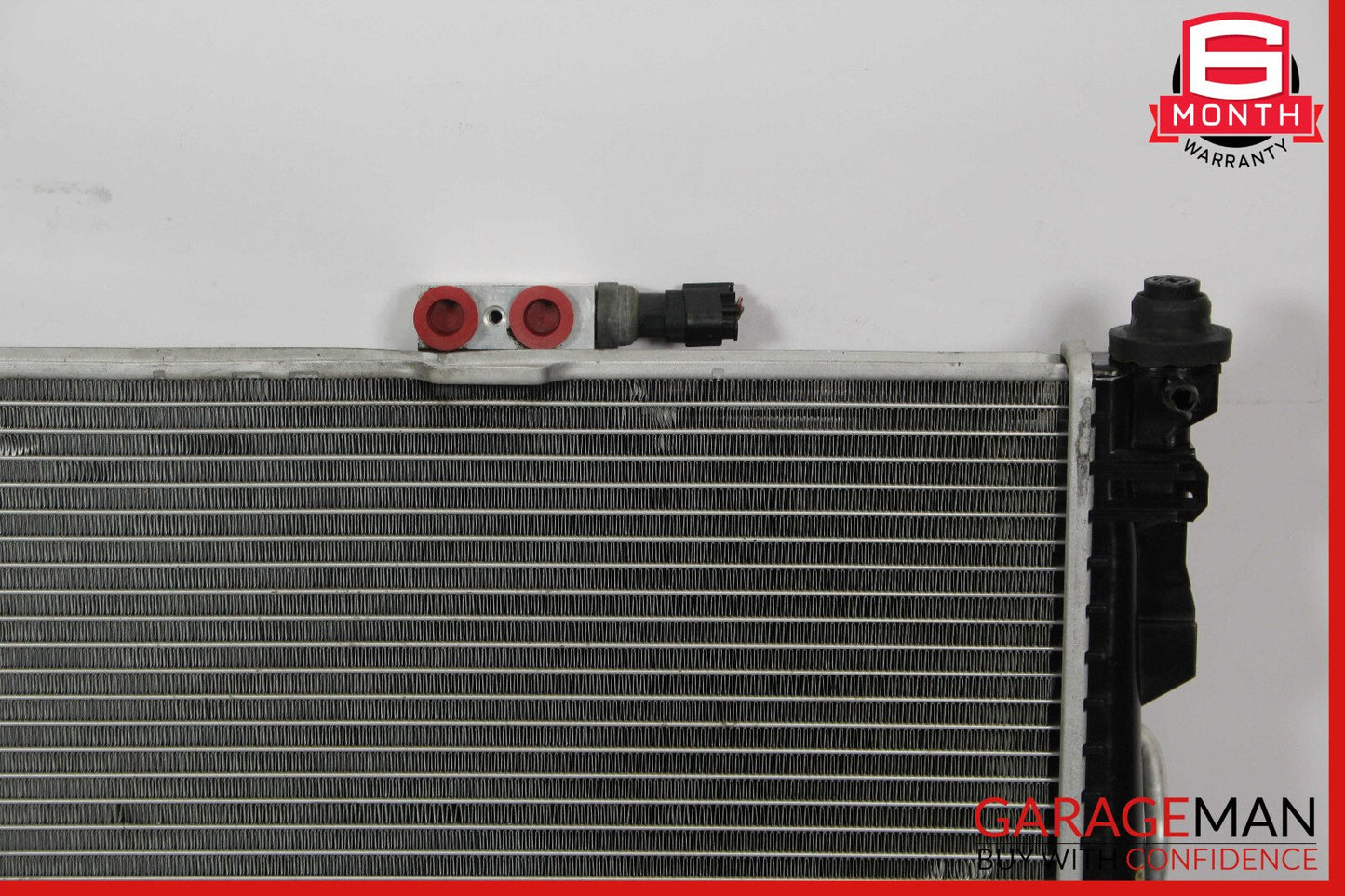 01-05 Mercedes W203 C320 C240 Engine Cooling Radiator AC A/C Condenser Assy OEM