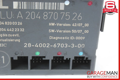 08-18 Mercedes E400 C300 C250 Front Left Side Door Control Module Unit OEM