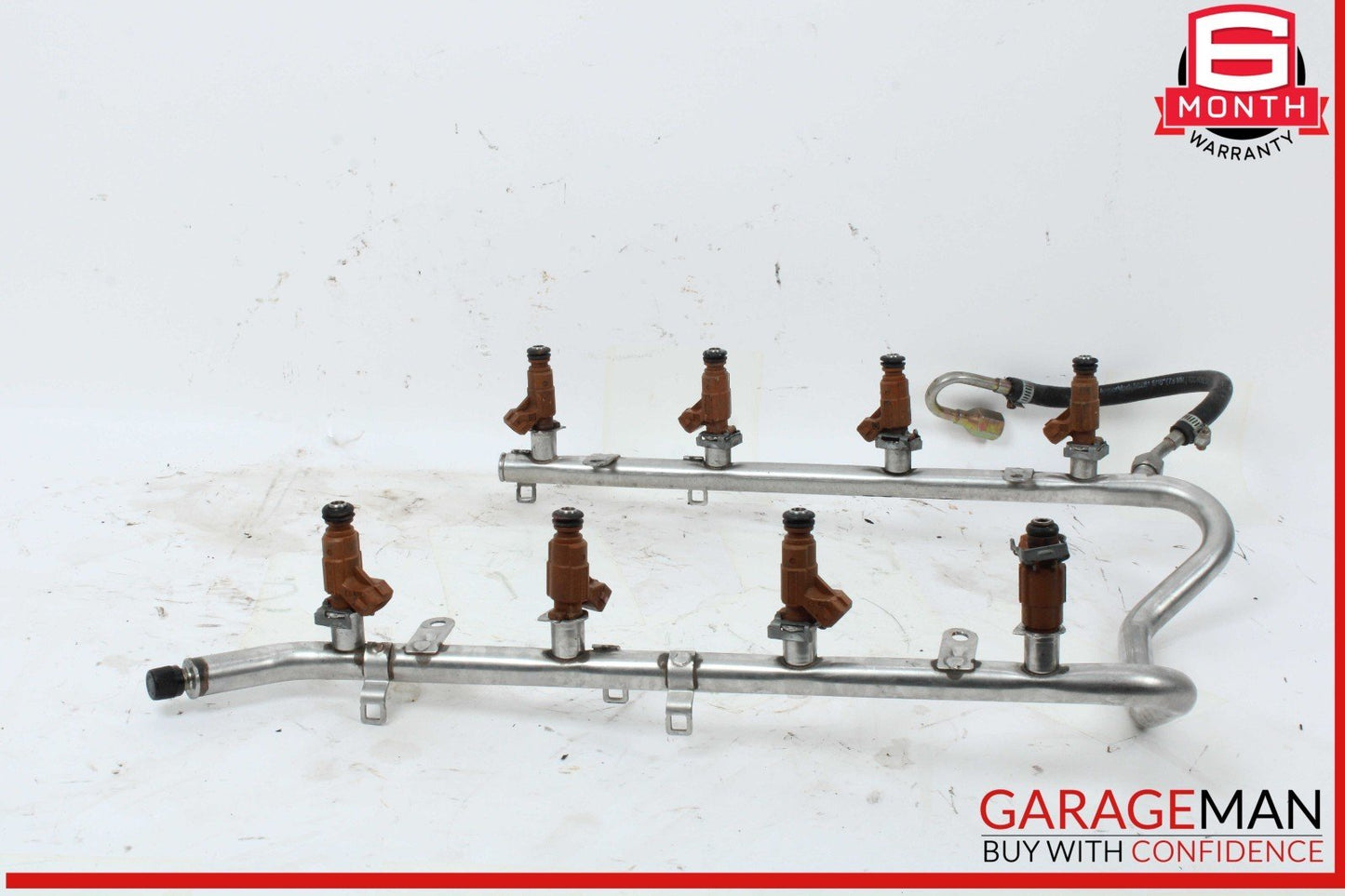 00-06 Mercedes R230 SL500 CL500 E430E500 S500 Fuel Injector Rail Assembly OEM
