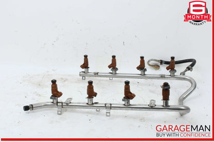 00-06 Mercedes R230 SL500 CL500 E430E500 S500 Fuel Injector Rail Assembly OEM