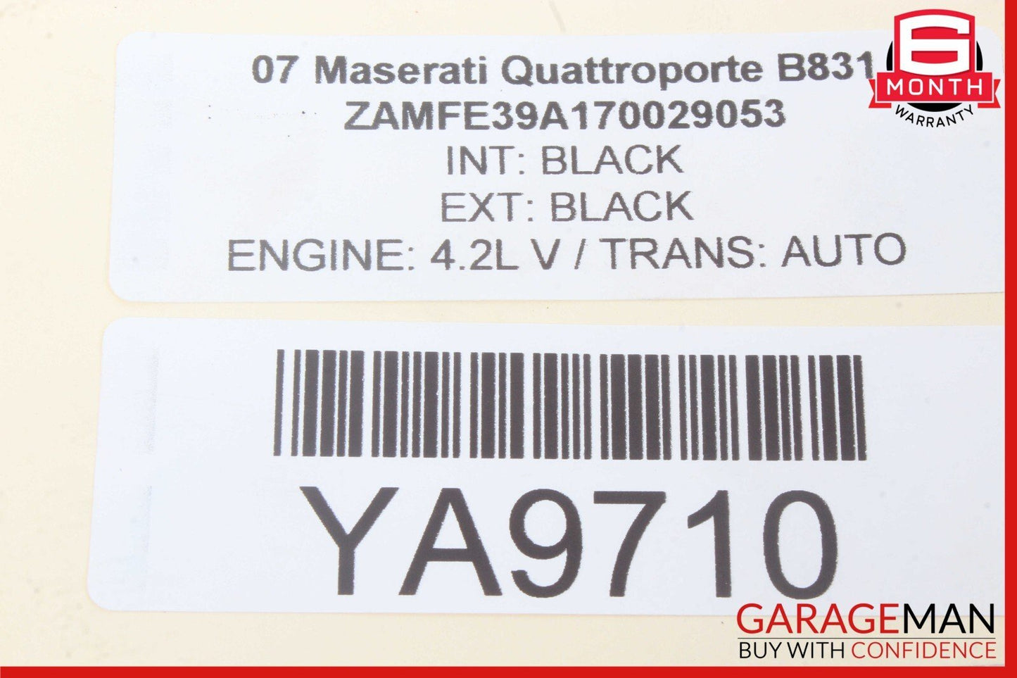 03-08 Maserati Quattroporte M139 HID Xenon Headlight Control Module OEM