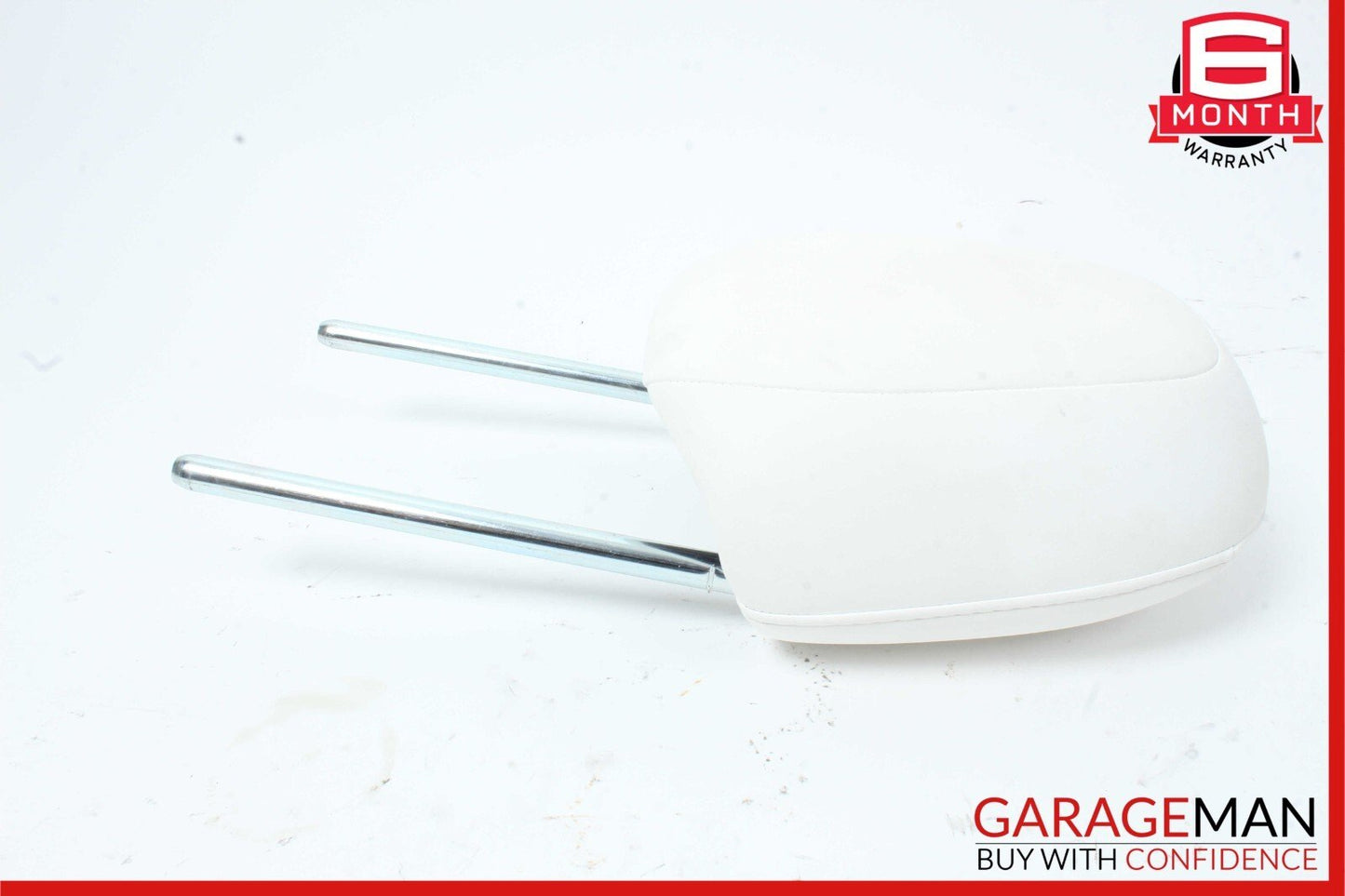 17-22 Tesla Model 3 Front Right / Left Side Seat Headrest Head Rest White
