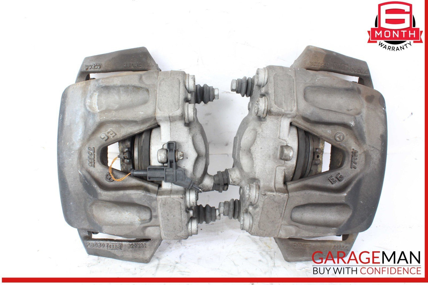 10-18 Mercedes W212 E350 Front Brake Calipers Left and Right Set Of 2 Pc