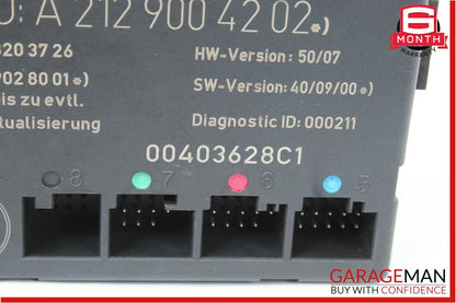 08-15 Mercedes W204 C250 C300 Front Left Driver Side Door Controller Module Unit