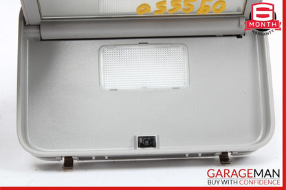 07-13 Mercedes W221 S550 S450 Rear Left / Right Overhead Vanity Mirror Gray OEM