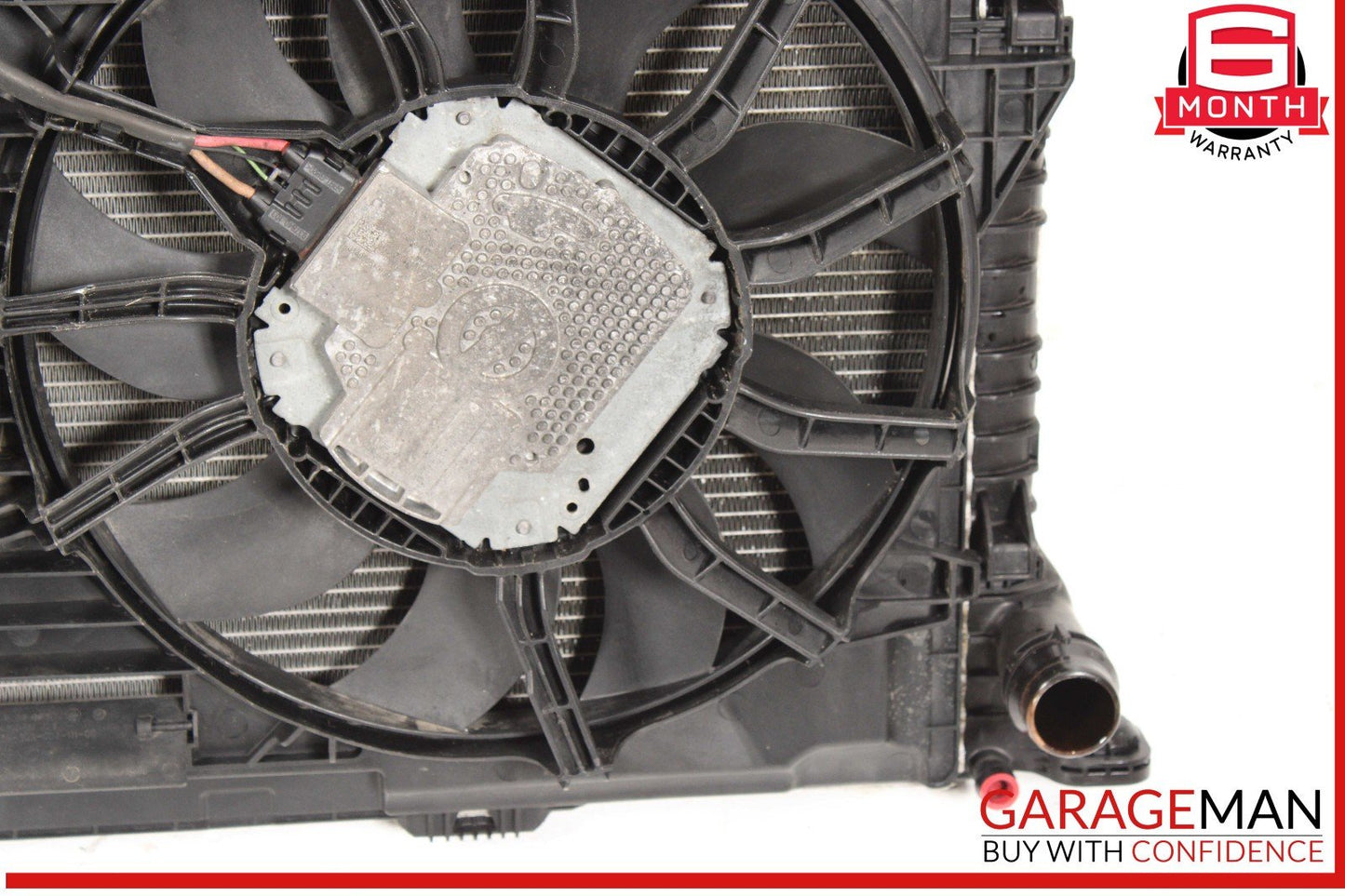 12-18 Audi A6 A7 SQ5 Cooling Fan Radiator AC Condenser Assembly 8T0260401G OEM