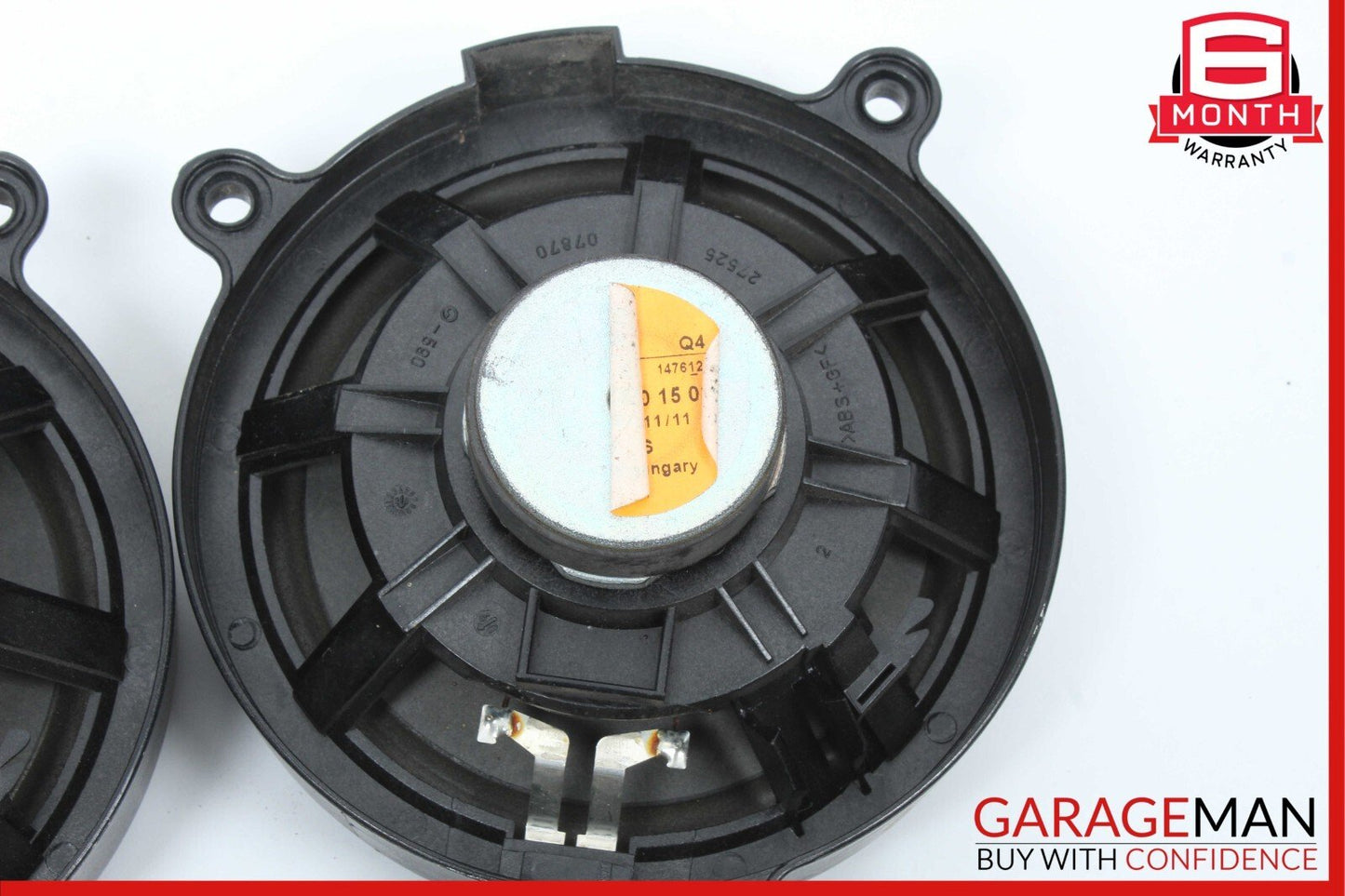 01-07 Mercedes W203 C230 Rear Right & Left Side Audio Sound Door Speakers Set