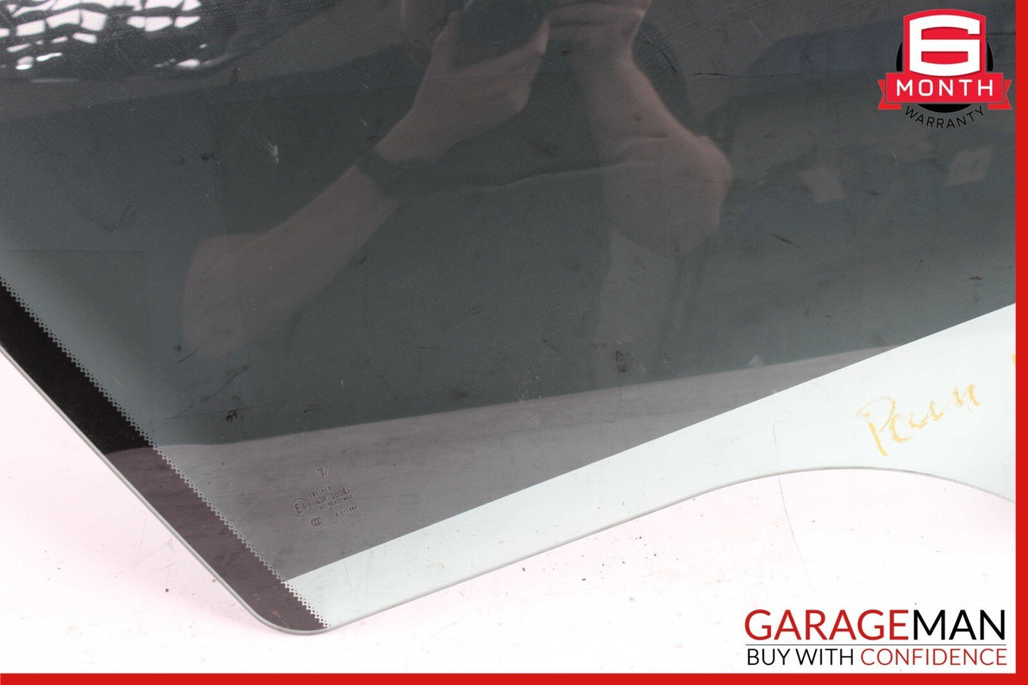 10-16 Porsche Panamera 970 Front Right Passenger Side Door Window Glass OEM