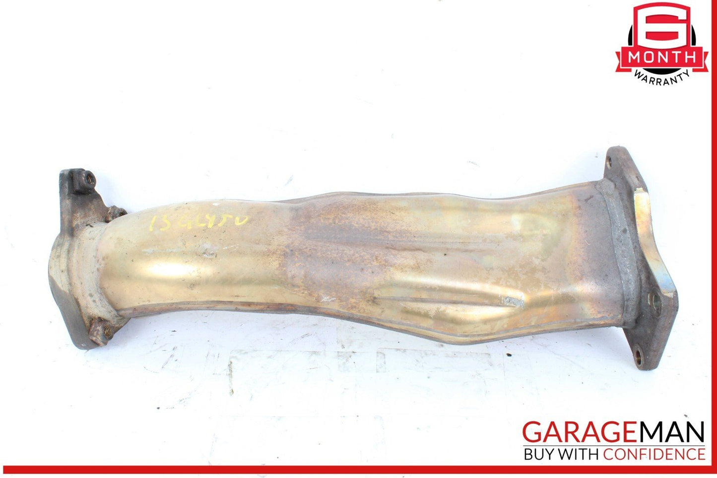 12-19 Mercedes X166 GL450 ML63 AMG Engine Exhaust Front Pipe Left Side OEM