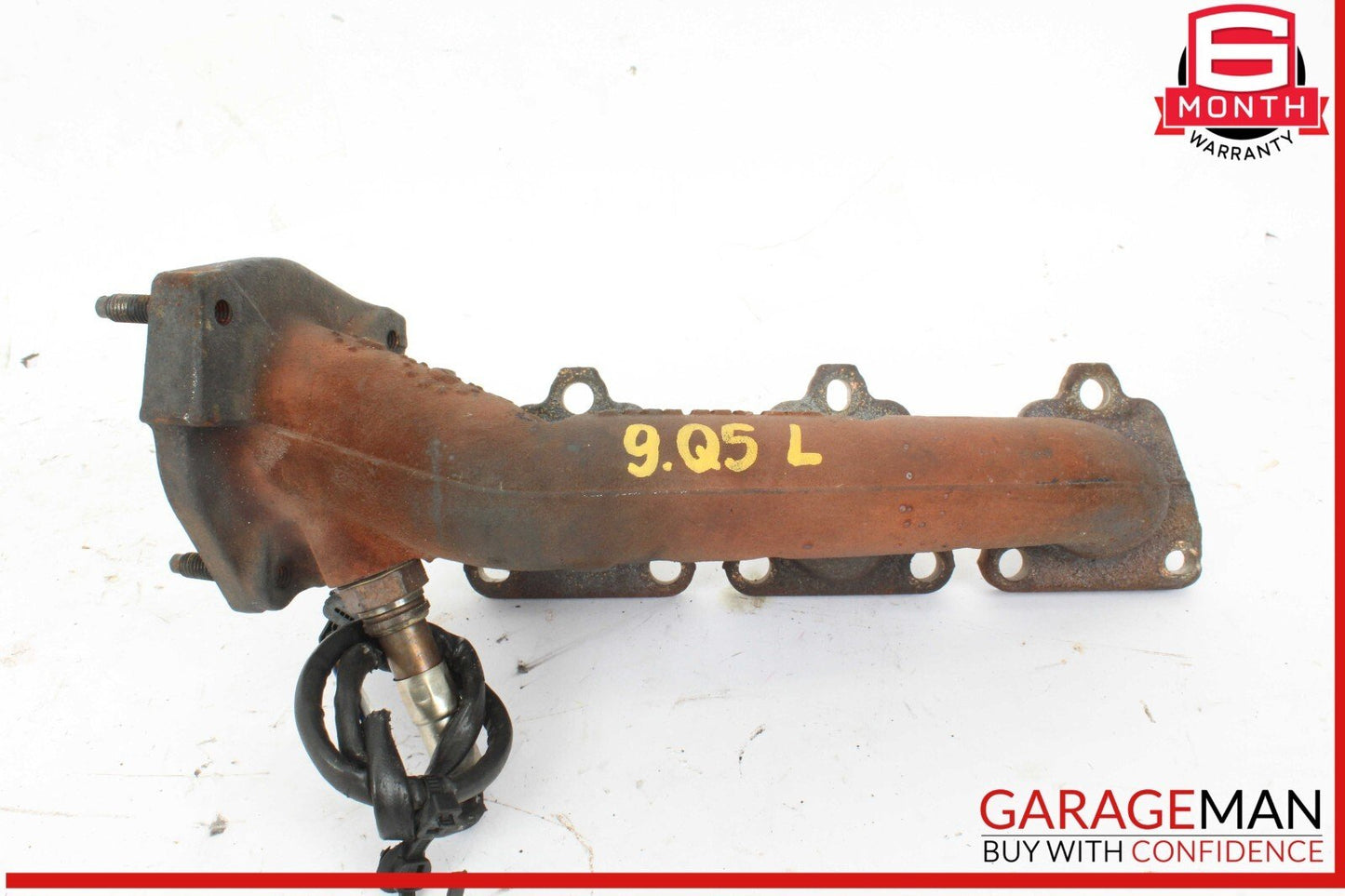 09-12 Audi Q5 Left Driver Side Exhaust Manifold 06E253033F OEM