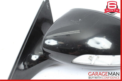 07-09 Mercedes W221 S550 S65 AMG Front Left Side Mirror Door Rear View Black OEM