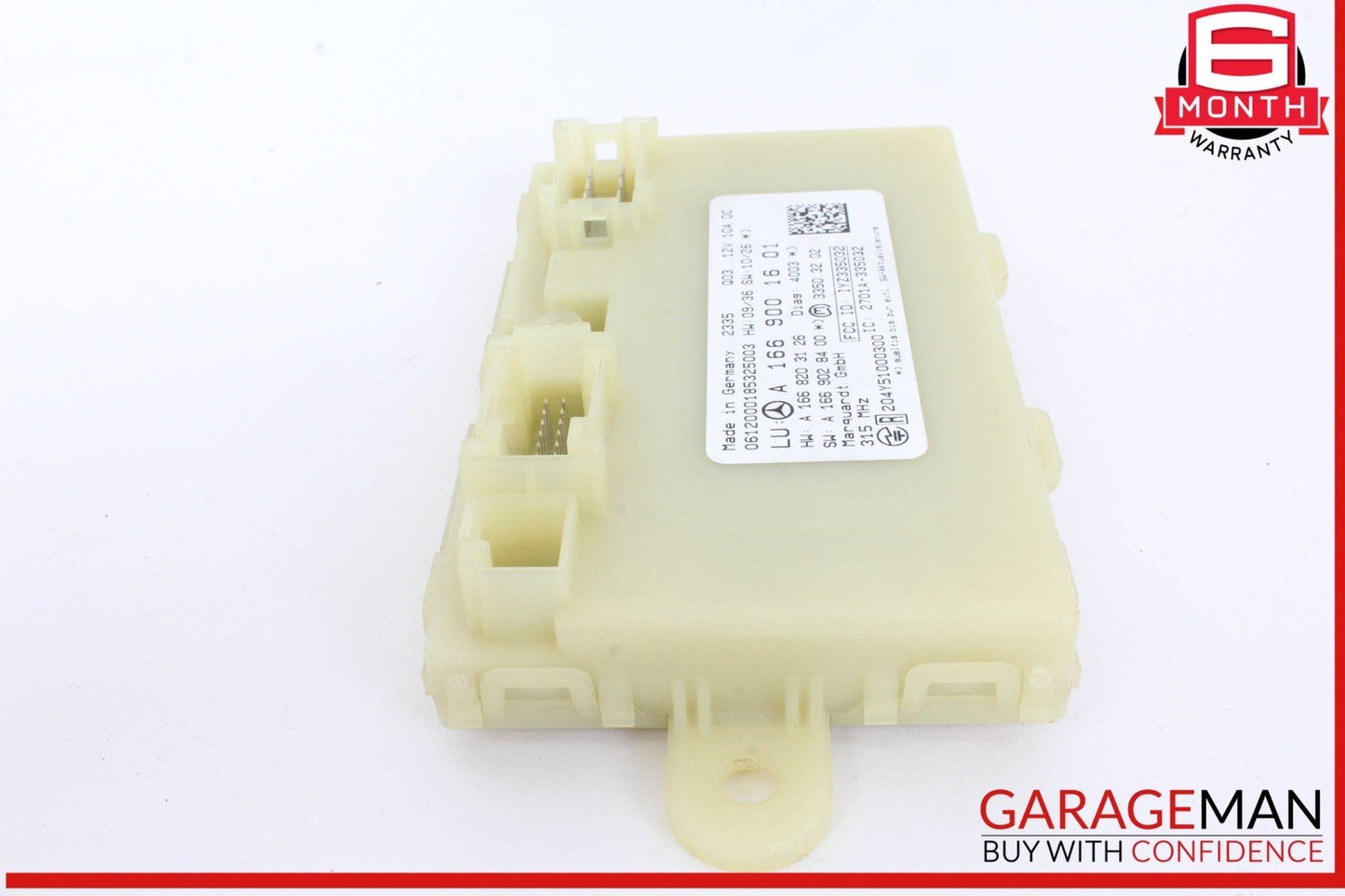 12-16 Mercedes X166 GL450 Keyless Go Entry Control Module 1669001601 OEM