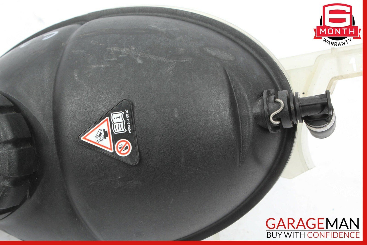 08-14 Mercedes W204 C250 C300 Radiator Coolant Overflow Tank Reservoir OEM