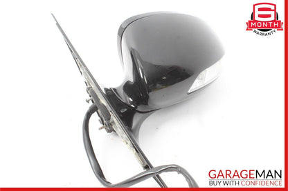 07-09 Mercedes W221 S550 S600 Front Left Side Mirror Door Rear View Black OEM