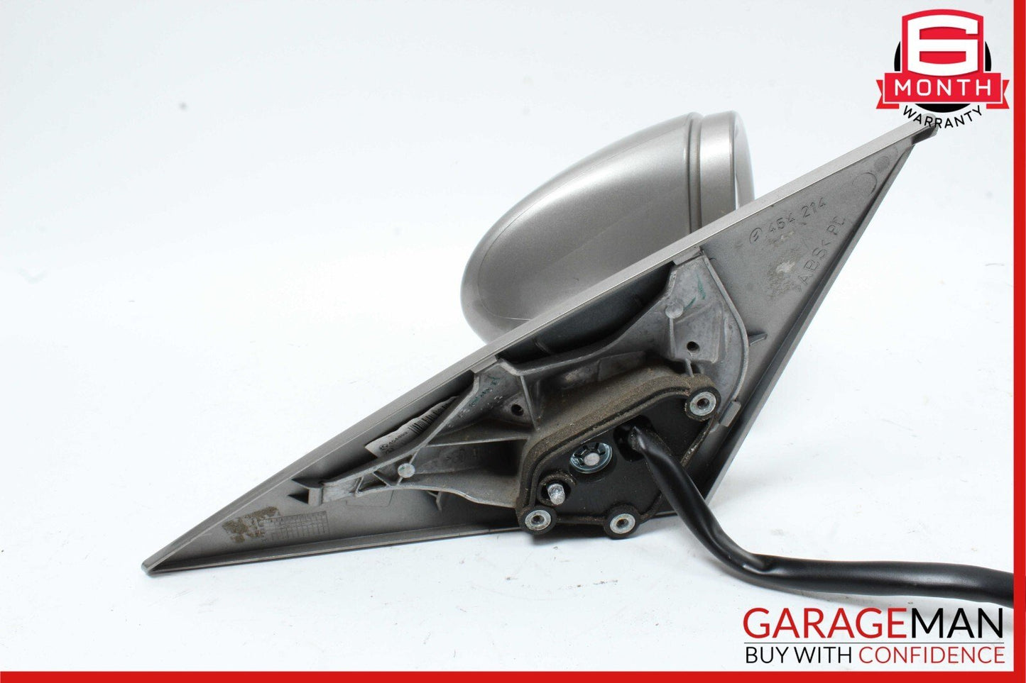 06-08 Mercedes W219 CLS500 Front Right Mirror Door Rear View Cubanite Silver