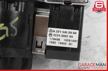 07-14 Mercedes W221 S550 S600 CL550 Headlight Head Light Switch Controller OEM