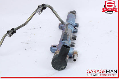 13-15 Mercedes X204 GLK250 Engine Fuel Injector Rail Bosch 6510701595 OEM