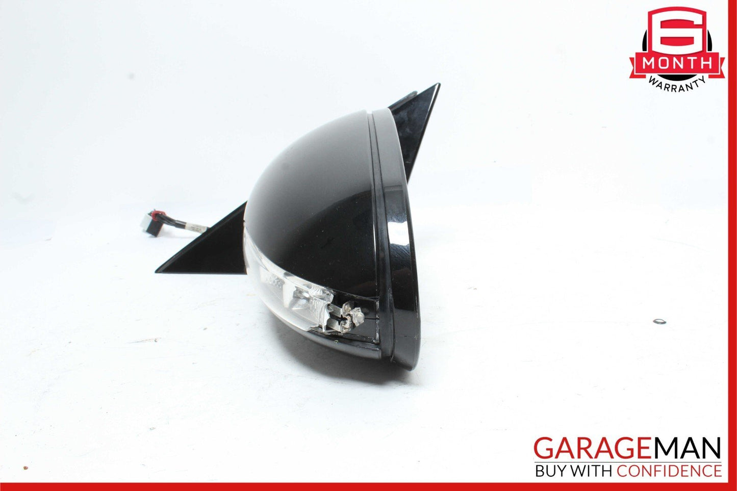 07-09 Mercedes W221 S550 S600 Front Left Side Mirror Door Rear View Black