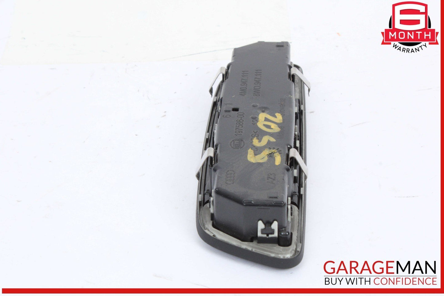 17-24 Audi S5 RS5 A4 Rear Overhead Interior Dome Light Lamp Black 4M0947111 OEM