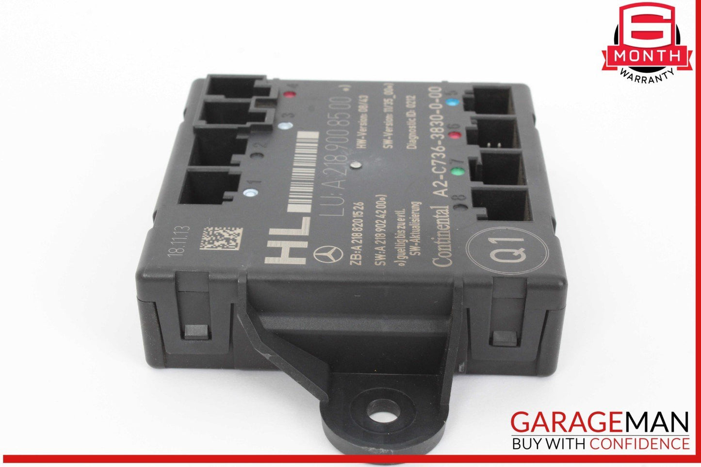 08-18 Mercedes W212 E250 CLS500 C250 Rear Left Side Door Control Module Unit OEM