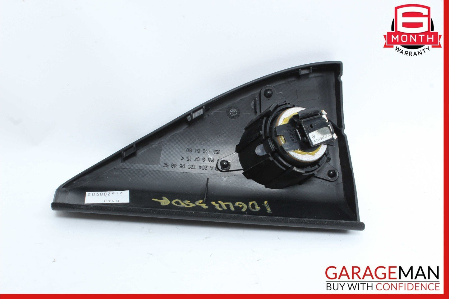 09-15 Mercedes X204 GLK350 Front Right Passenger Side Tweeter Speaker Cover OEM