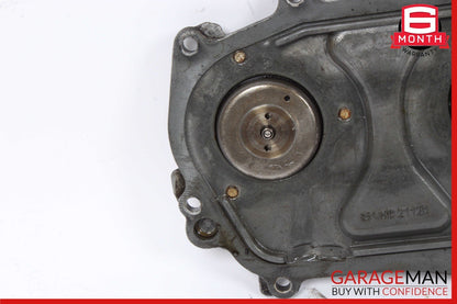 12-18 Mercedes CLS550 E550 Front Right / Left Engine Timing Chain Cover Plate