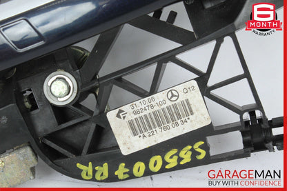 07-13 Mercedes W221 S550 S63 AMG Rear Right Exterior Door Handle Keyless Go OEM