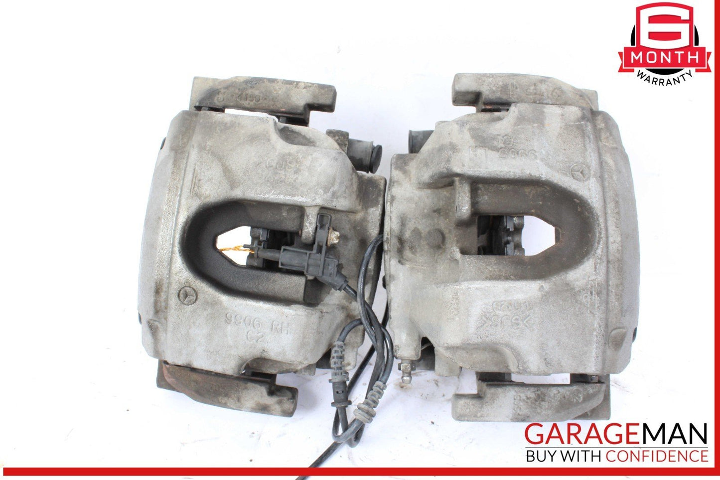 12-19 Mercedes X166 GL550 GL450 Front Left & Right Brake Caliper Calipers Set