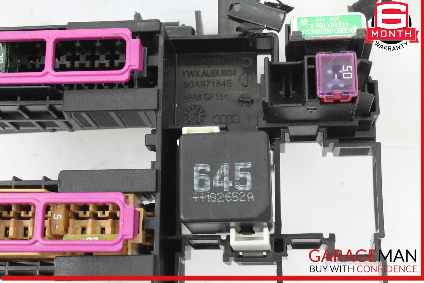 18-20 Audi Q5 Fuse Junction Relay Box Module Unit 80A971845 OEM