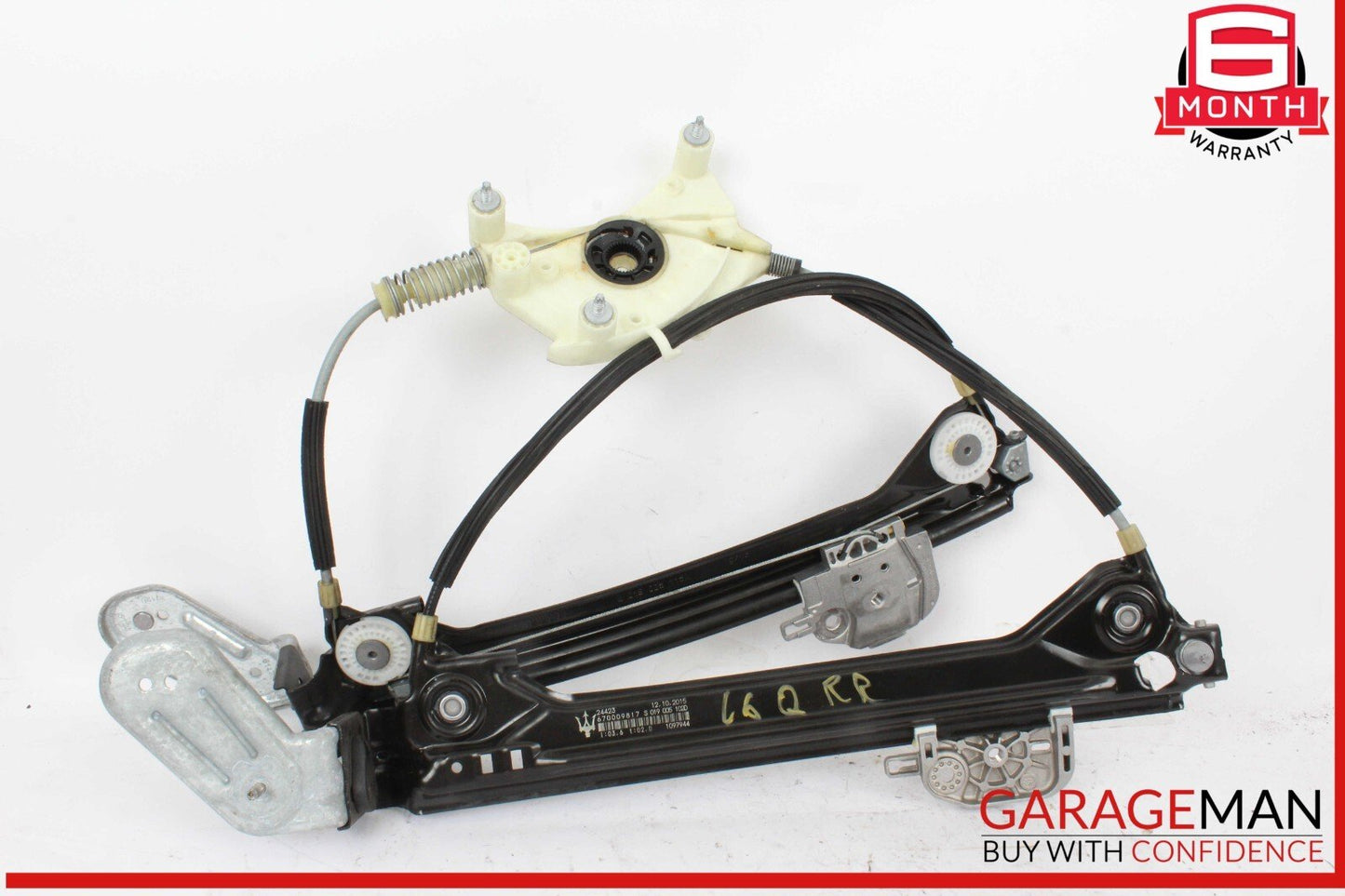 14-22 Maserati Quattroporte Rear Right Side Window Regulator Motor OEM
