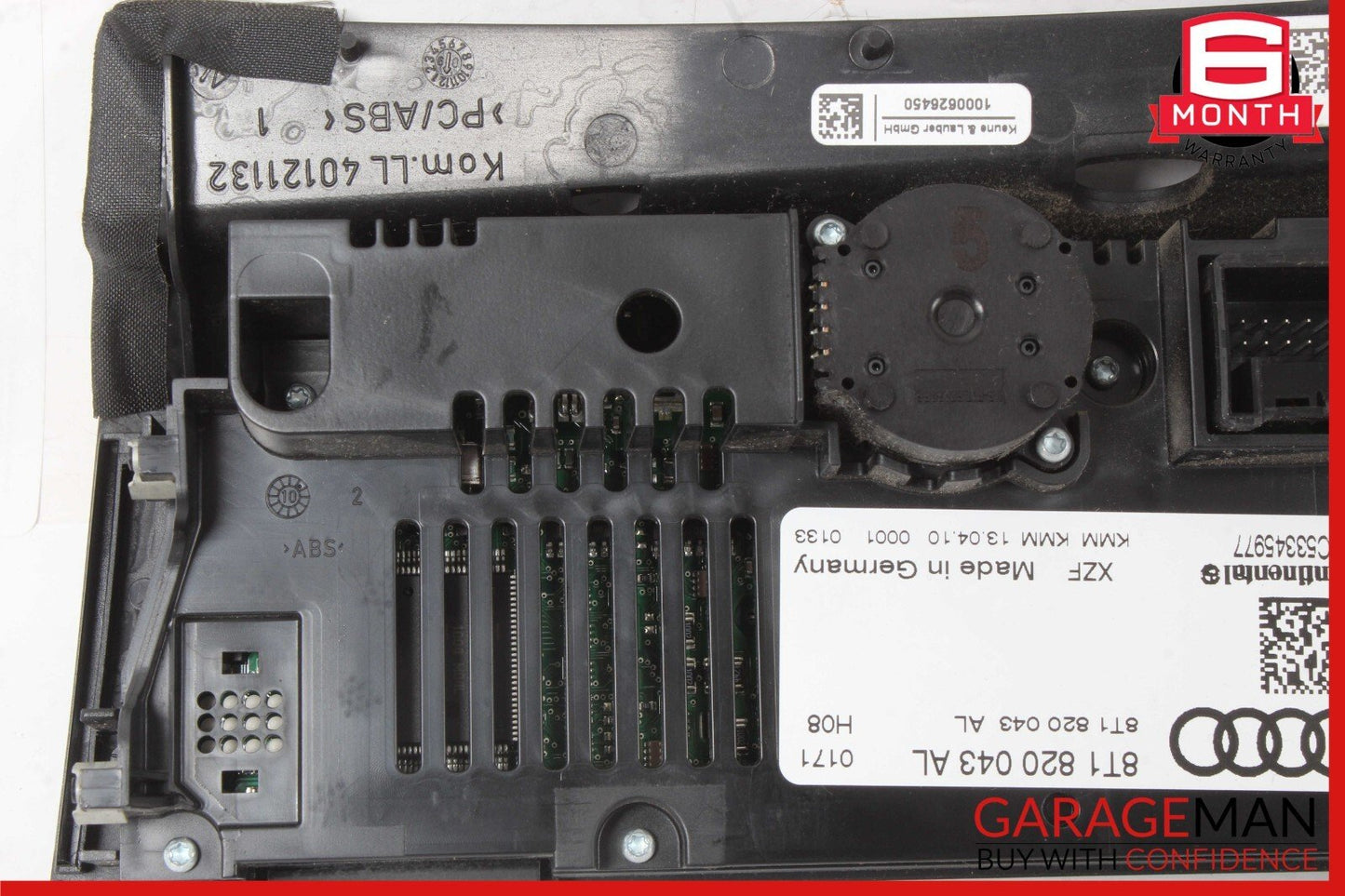 09-12 Audi S5 A4 AC Heater Climate Control Temperature Unit B04B59007 OEM