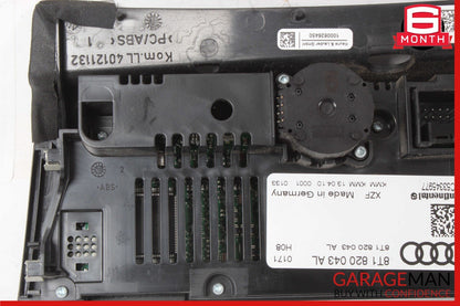 09-12 Audi S5 A4 AC Heater Climate Control Temperature Unit B04B59007 OEM